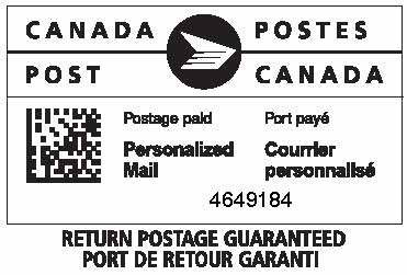 Canada Post Personalized Mail